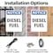 Signmission Diesel Fuel OSHA Notice Sign, Plastic, 7in W x 10in L, 2PK OS-2PACK-NS-P-710-V-11009 - alternate 6